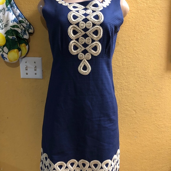 Lilly Pulitzer Adelson Shift Dresss size 6 - Picture 2 of 15
